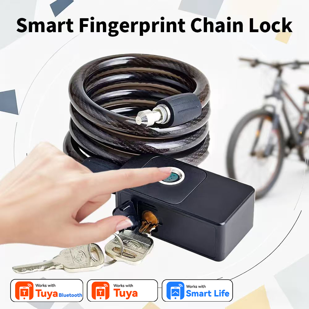 Security Chain Door - Intelligentes Bluetooth- und Fingerabdruck-Kettenschloss für Google