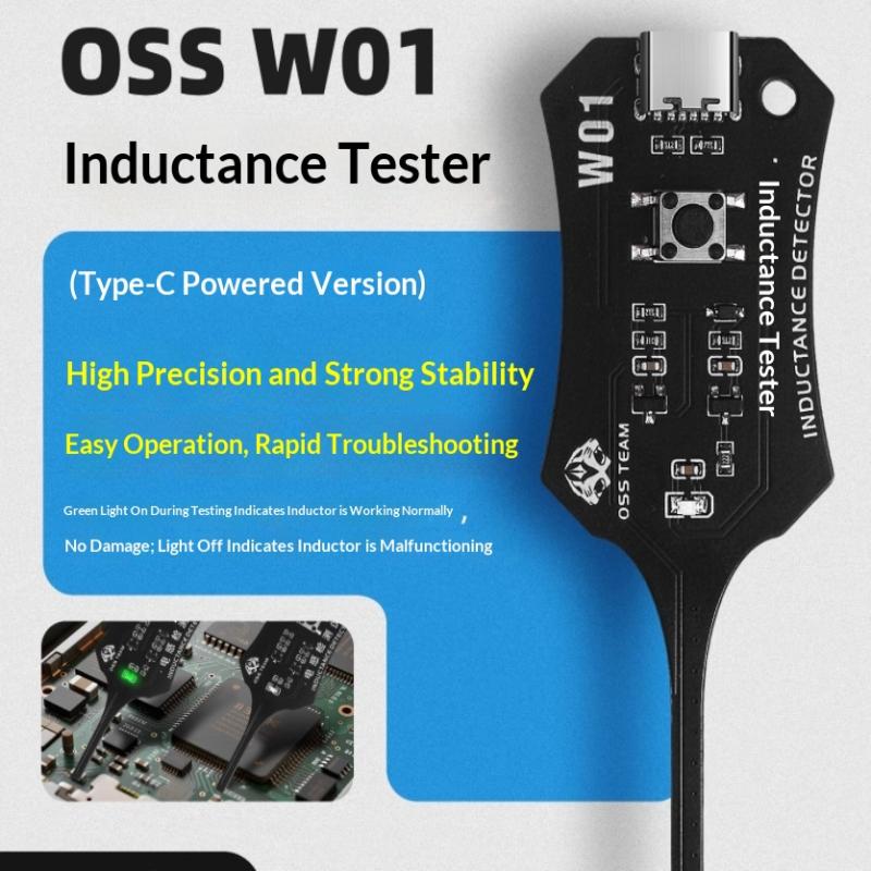 Co Detector Plug - Neues OSS Induktor-Detektor-Tool, Motherboard-Spulen-Tester für Motherboard-Reparatur,