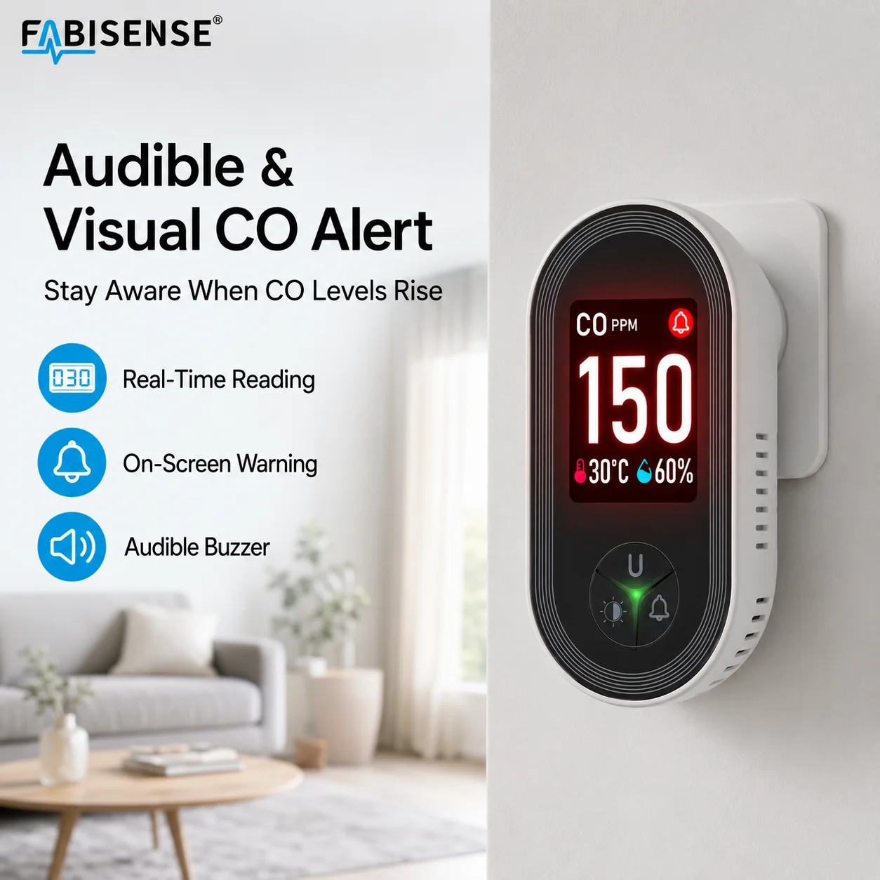 FABISENSE 24D Kohlenmonoxid-De – Co Detector Plug Bewertung und Preis