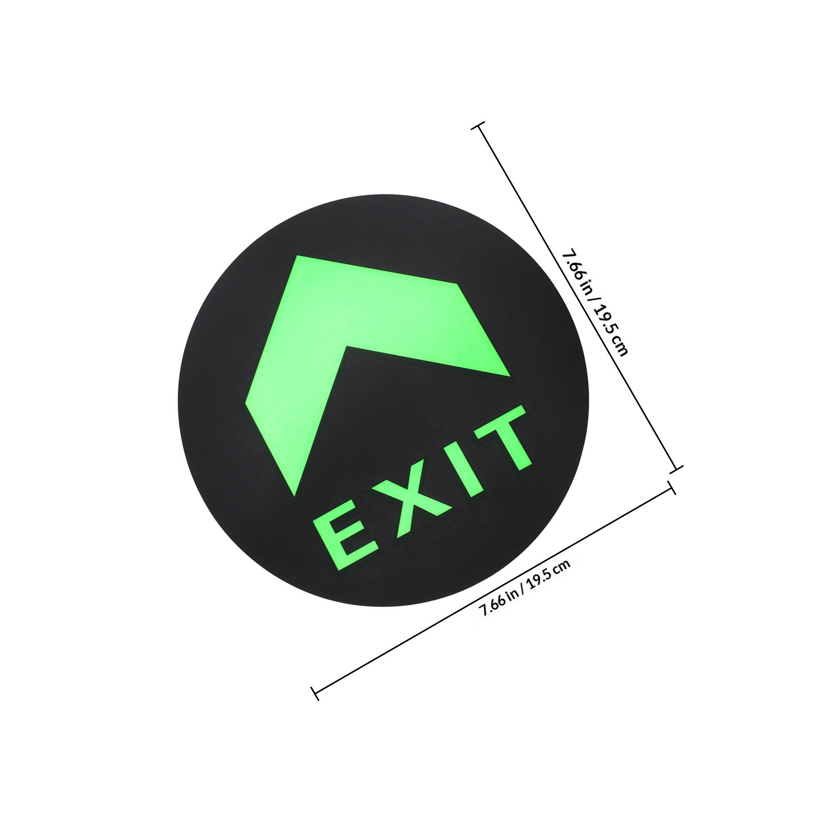 5 Stück Nachtleuchtende Notaus – Emergency Exit Sign Bewertung und Preis