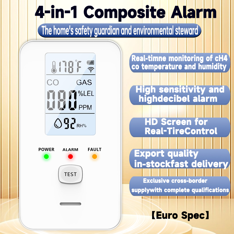 4-in-1-Gasdetektor, Kohlenmono – Co Detector Plug Bewertung und Preis