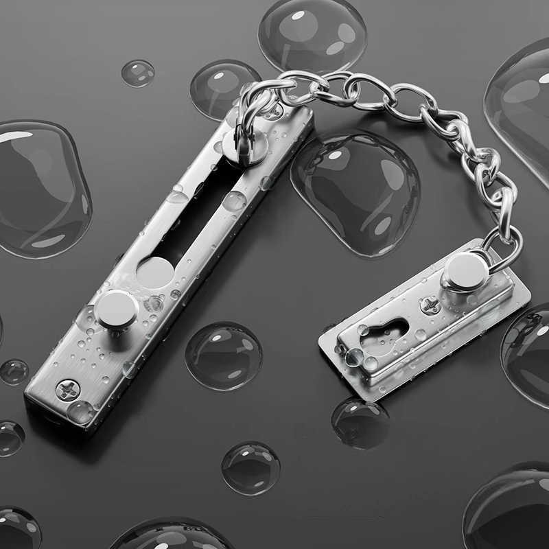 Bohrfreie Edelstahl-Sicherheit – Security Chain Door Bewertung und Preis