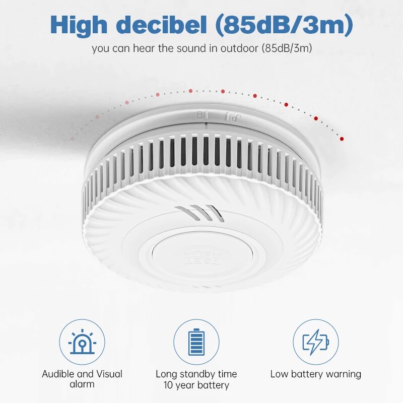 1 Stück Rauchmelder-Warnung, B – Smoke Detector Interconnected Bewertung und Preis