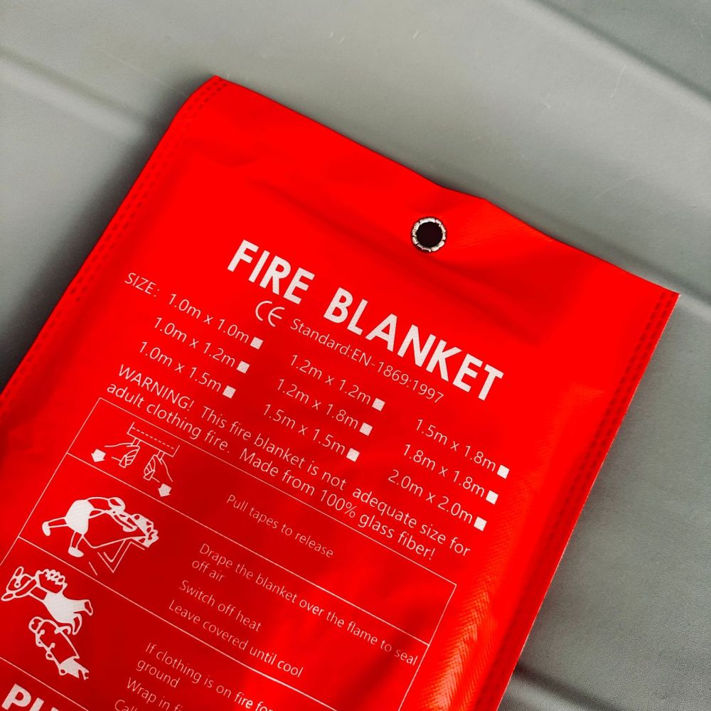 Notfall-Feuerlöschdecke aus Gl – Fire Blanket Kitchen Bewertung und Preis