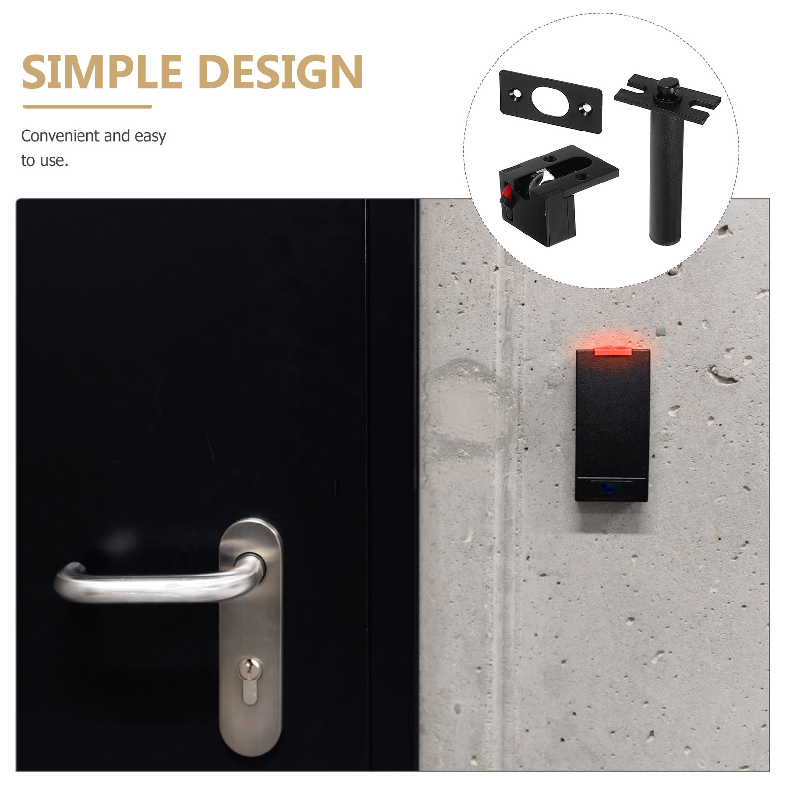 1 Set Verdecktes Edelstahl-Tür – Security Chain Door Bewertung und Preis
