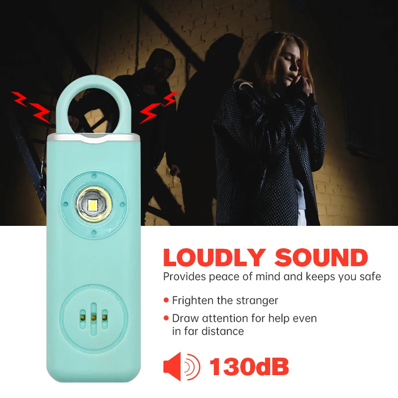 130dB Wiederaufladbarer Persön – Personal Alarm Keychain Bewertung und Preis